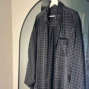 Men's silk 100% shirt